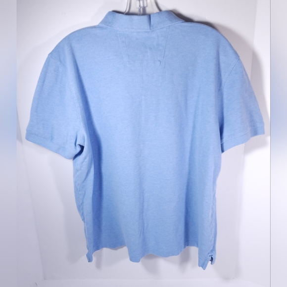 Nautica Classic Fit Women's Golf / Polo Shirt Size Large Baby Blue - Picture 6 of 10